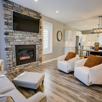 Custom 1152 sq ft Bungalow Show Home - Authentic Developments