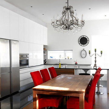 Kitchen for customer in Iceland