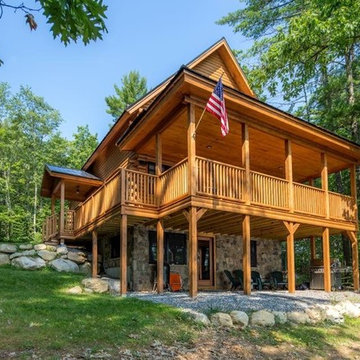 Big Twig Homes Katahdin cedar log home