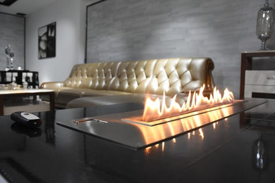 Art Interior Design Ethanol Fire Spaces