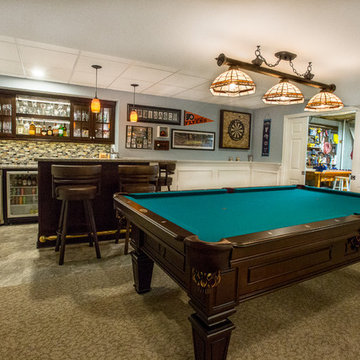 Family Game Day Basement in Lansdale, PA
