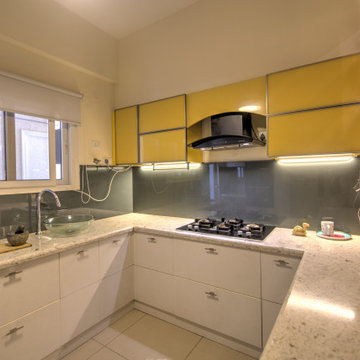 Mr. Ramesh Menon & Mrs. Preethi Menon | Kitchen | G Corp Icon, Bengaluru