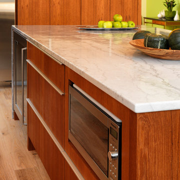 Modern Teak Kitchen