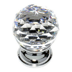 Leaded Crystal Knobs - Cabinet And Drawer Knobs