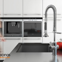 Grifos con duchas extra&iacute;bles - Kitchen Fixtures