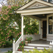 Shore side entrance to house