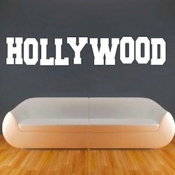 Hollywood Sign Wall Decal - Wall Decals
