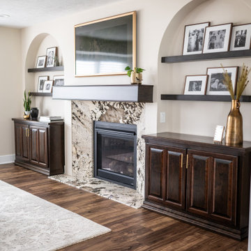 Contemporary First-Floor Remodel