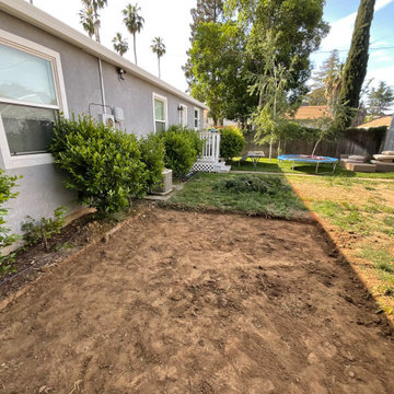 concrete driveway & walkway
