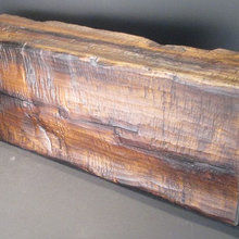 fireplace beams