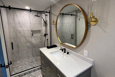 Example of a bathroom design in Other