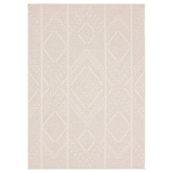 Vibe by Jaipur Living Cardinal Indoor/Outdoor Medallion Cream Area Rug 9'X12'