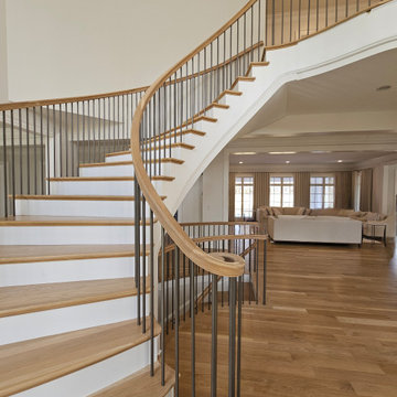 Project #116 | Elegant Curved Staircase