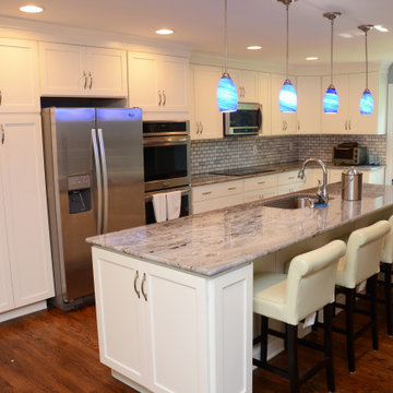 Severna Park, MD Kitchen Blue Granite Countertops