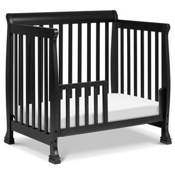 Kalani 4-in-1 Convertible Mini Crib, Ebony