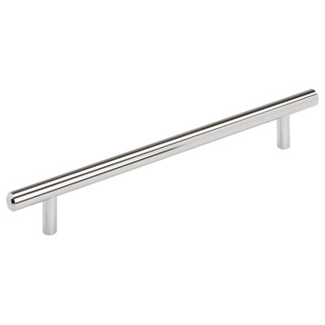 Amerock Bar Pull Collection Cabinet Pull, Polished Chrome, 7-9/16" Center-to-Center