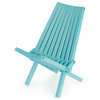 GloDea Outdoor Foldable Lounge Chair X36, Turquoise Tint
