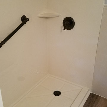 TUB TO SHOWER REMODEL - TEANECK,NJ
