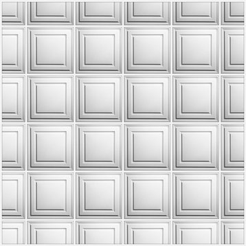 24"x48" Ceilume Stratford Ceiling Tiles, White