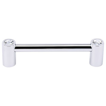 Alno Crystal Pull Modern in Polished Chrome