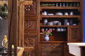 Spanish Revival Panel - Roble Medio Finish