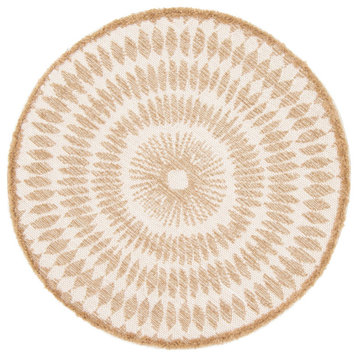 Manon Area Rug, Taupe, 8'x8'