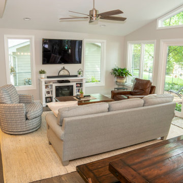 Modern Open Kitchen and Family Room Renovation