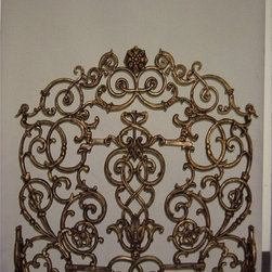 Wrought Iron Fireplace Screens - Products