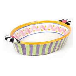 Piccadilly Large Au Gratin Dish | MacKenzie-Childs - Cookware