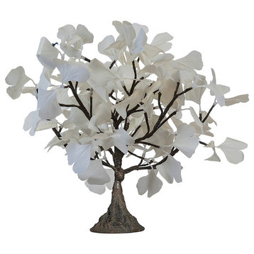 LED White Gingko Tree, Warm White
