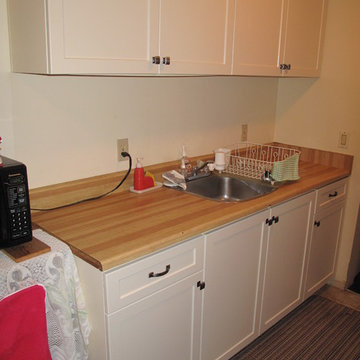 Small Kitchen Remodel Done With Cabinet Refacing