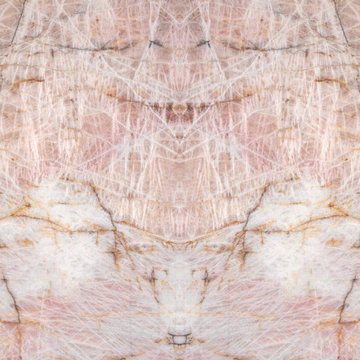 Pink Cristallo Quartzite Slab