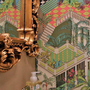Vibrant Powder Bath Remodel