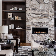 Slab Fireplace