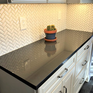 Project 3309-1 Transitional Contemporary Kitchen + Dining Room Remodel Armatage