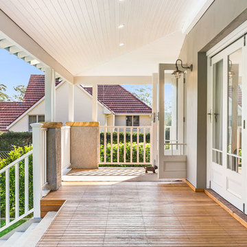 Gorgeous back yard decking