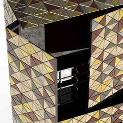 PIXEL ANODIZED Cabinet - Accent Chests And Cabinets