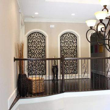 Faux Wrought Iron Art Niche Decor