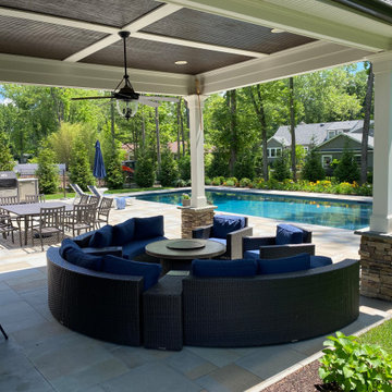 Pool, Patio and Plantings