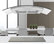Ancona Convertible Island Glass Canopy Range Hood, Night Light Feature, 36 in.