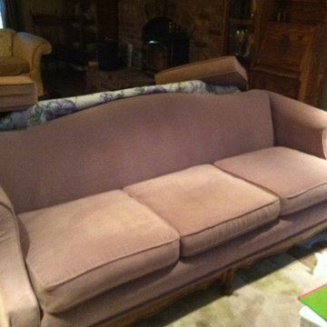Sofas, Sectionals, Sattees & Chaise Lounge Reupholstered