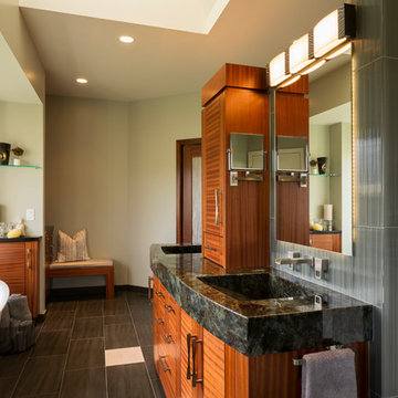 Cedar Mill Master Bathroom - 1980s Facelift