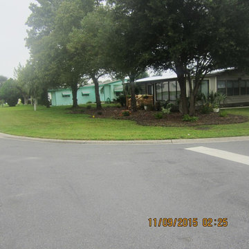 A corner lot is important to keep a well manicured lawn