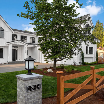 Modern Farmhouse : The Hunter - Kirkland WA - Exterior