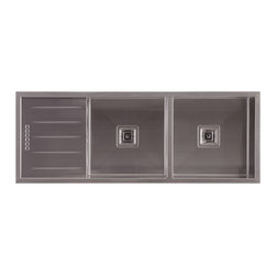 Double Bowl Sink - Linen - Kitchen Sinks