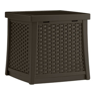 Glenwood Brown 101 Gallon Storage Deck Box - Keter US