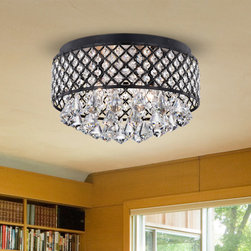 4-Light Flush Mount - Flush-mount Ceiling Lighting