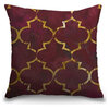 "Glam Geometry" Pillow 18"x18"