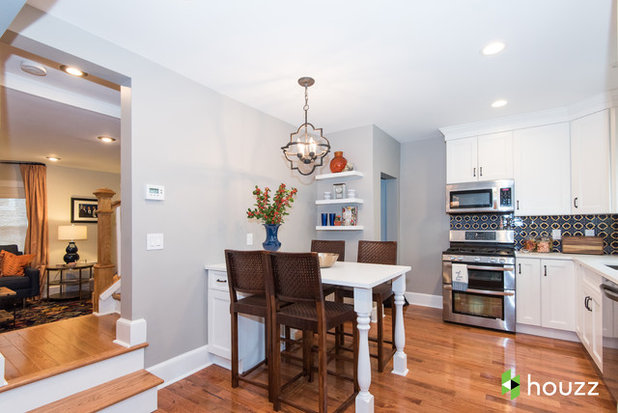 Transitional Kitchen by Jules Duffy Designs