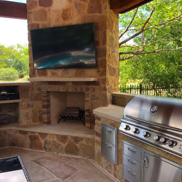 Round Rock TX Poolside Cabana